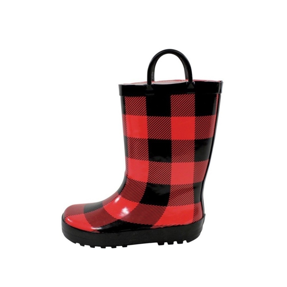 Hudson Baby Navy Red & black plaid Size 4 T NWT‎